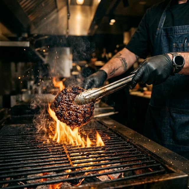Grupo de amigos comiendo
